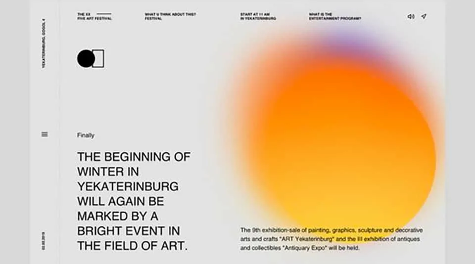 Cách sử dụng gradient trong thiết kế