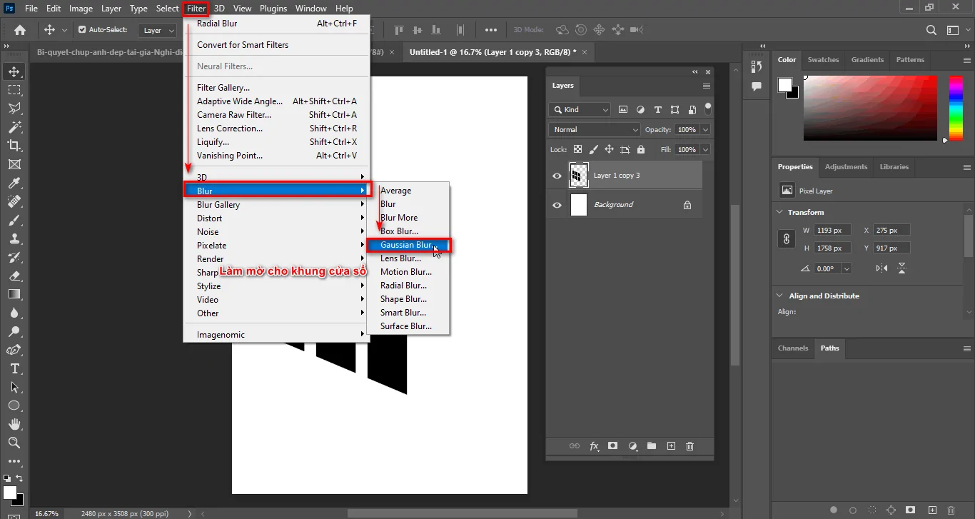 3 Cách tạo hiệu ứng tốc độ cho xe trong photoshop (phần 1)