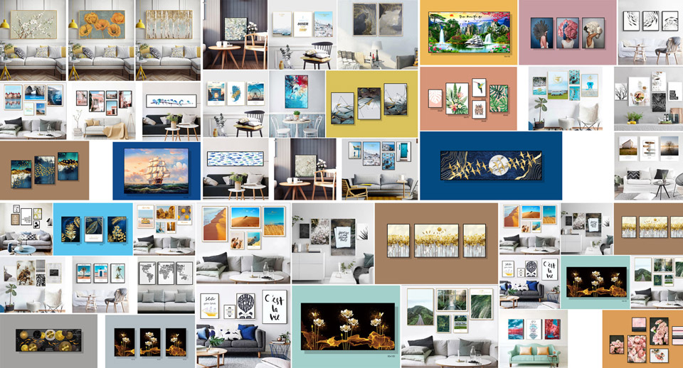 TRANH CANVAS 2 TRANH CANVAS 2