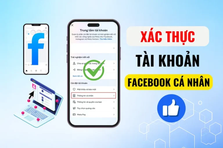Cách xác thực số điện thoại trên facebook